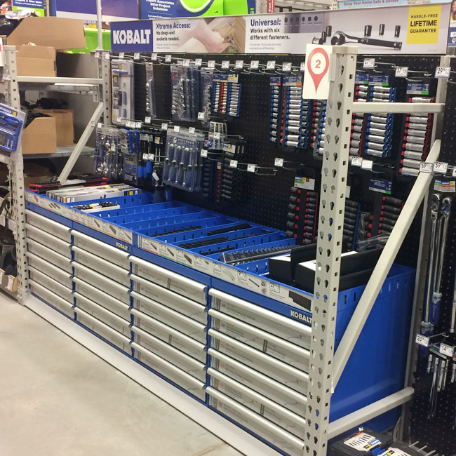 Platt & LaBonia Company KOBALT Retail Merchandising POP Displays