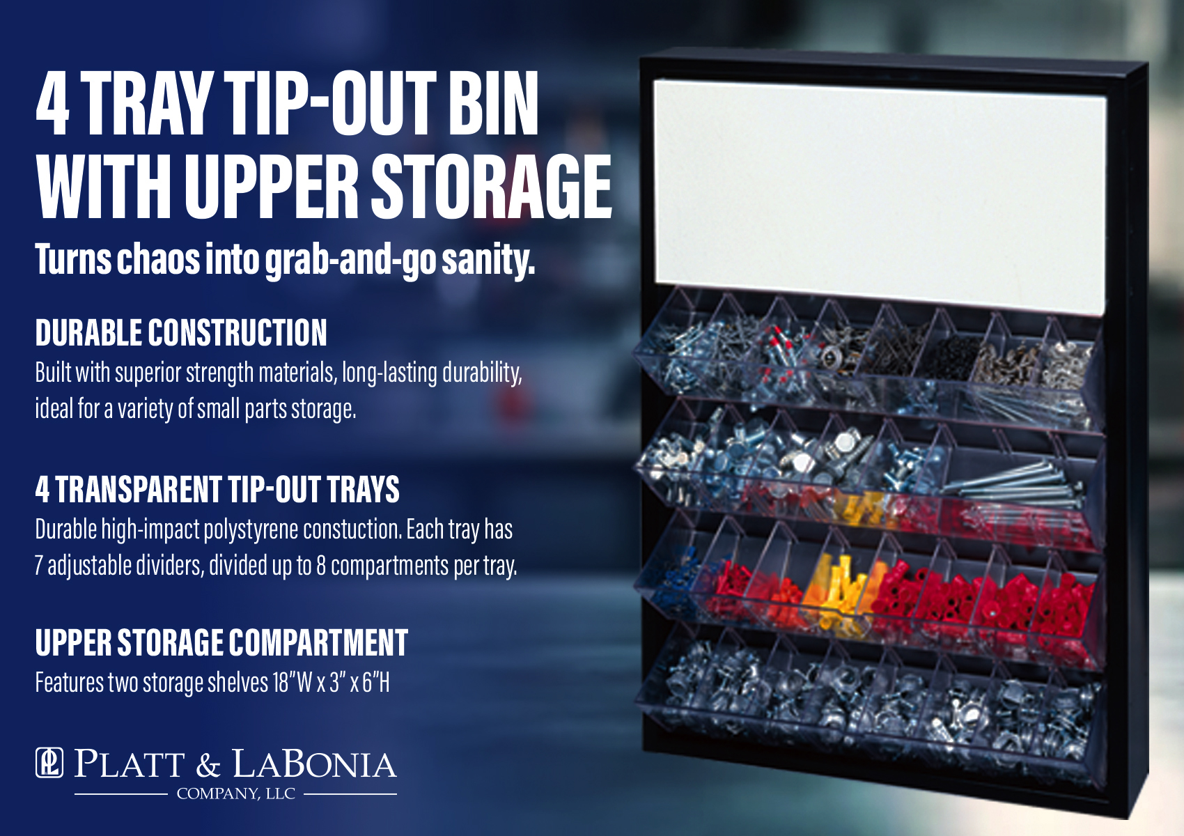 PL-TOC image c Photo of PL-EP222-6BX (6 Drawer Top Chest) PL-I-3X (3 Drawer Middle Chest) PL-W26-3PX (3 Drawer Roller Wagon)