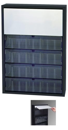 PL-TOC side view small Photo of PL-EP222-6BX (6 Drawer Top Chest) PL-I-3X (3 Drawer Middle Chest) PL-W26-3PX (3 Drawer Roller Wagon)